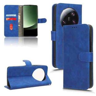 For Xiaomi 13 Ultra Skin Feel Magnetic Flip Leather Phone Case(Blue)