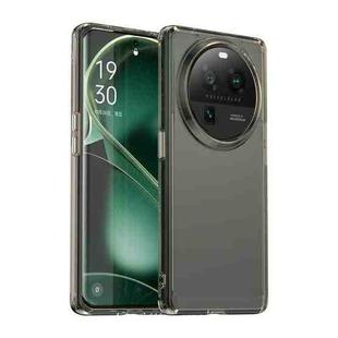 For OPPO Find X6 Pro 5G Candy Series TPU Phone Case(Transparent Grey)