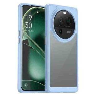 For OPPO Find X6 Pro 5G Colorful Series Acrylic + TPU Phone Case(Blue)