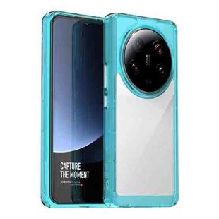 For Xiaomi 13 Ultra Colorful Series Acrylic + TPU Phone Case(Transparent Blue)