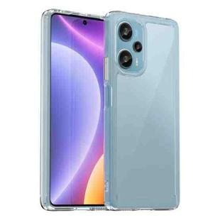 For Xiaomi Redmi Note 12 Turbo 5G Colorful Series Acrylic + TPU Phone Case(Transparent)