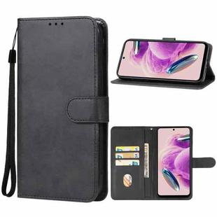 For Xiaomi Redmi Note 12S Leather Phone Case(Black)