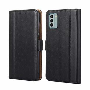 For Nokia G22 Ostrich Texture Flip Leather Phone Case(Black)