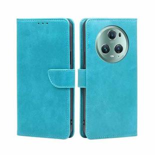 For Honor Magic5 Pro Calf Texture Buckle Flip Leather Phone Case(Blue)