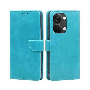 For OnePlus Ace 2V 5G Calf Texture Buckle Flip Leather Phone Case(Blue)