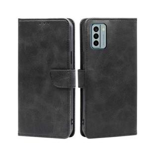For Nokia G22 Calf Texture Buckle Flip Leather Phone Case(Black)