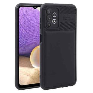 For Samsung Galaxy A32 5G / M32 5G Twill Texture TPU Shockproof Phone Case(Black)