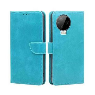 For Infinix Note 12 Pro 4G/Note 12 2023 Calf Texture Buckle Flip Leather Phone Case(Blue)