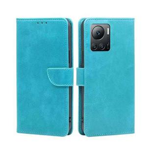 For Infinix Note 12 VIP Calf Texture Buckle Flip Leather Phone Case(Blue)