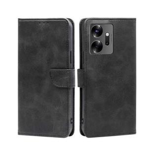 For Infinix Zero 20 Calf Texture Buckle Flip Leather Phone Case(Black)