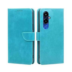 For Tecno Pova 4 Pro Calf Texture Buckle Flip Leather Phone Case(Blue)