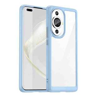 For Huawei Nova 11 Ultra Colorful Series Acrylic + TPU Phone Case(Blue)