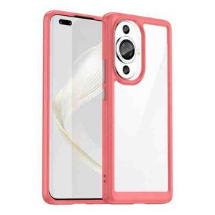 For Huawei Nova 11 Pro Colorful Series Acrylic + TPU Phone Case(Red)