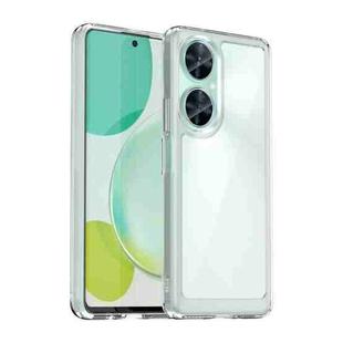 For Huawei Enjoy 60 Pro Colorful Series Acrylic + TPU Phone Case(Transparent)