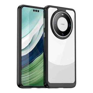 For Huawei Mate 60 Pro+ Colorful Series Acrylic + TPU Phone Case(Black)