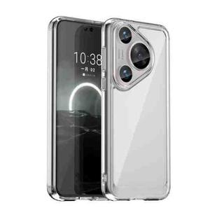 For Huawei Pura 70 Pro+ Colorful Series Acrylic + TPU Phone Case(Transparent)