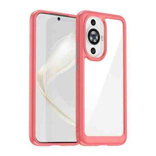 For Huawei nova 12 Lite Colorful Series Acrylic + TPU Phone Case(Red)