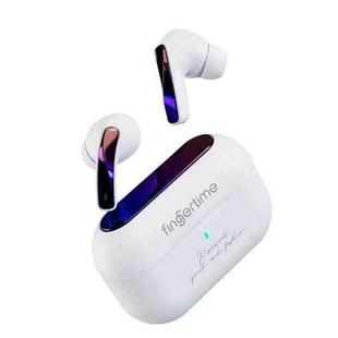 Fingertime T17 TWS Portable Mini In-Ear Wireless Bluetooth Noise Reduction Earphone(White)