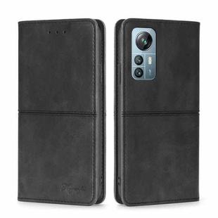 For Blackview A85 Cow Texture Magnetic Horizontal Flip Leather Phone Case(Black)