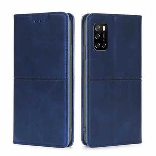 For Rakuten Big S Cow Texture Magnetic Horizontal Flip Leather Phone Case(Blue)