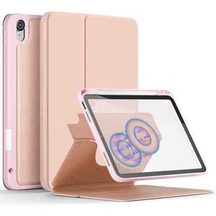 For iPad 10th Gen 10.9 2022 3-Fold Magnetic Leather Smart Tablet Case(Pink)