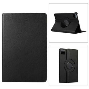 For Xiaomi Pad 6 / Pad 6 Pro 360 Degree Rotation Litchi Texture Leather Tablet Case(Black)