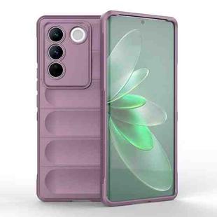 For vivo S16 Pro 5G Magic Shield TPU + Flannel Phone Case(Purple)