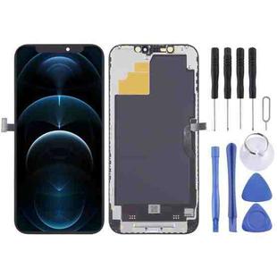 Soft OLED LCD Screen For iPhone 12 Pro Max with Digitizer Full Assembly