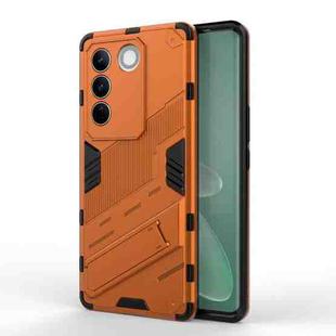 For vivo S16 Pro 5G Punk Armor 2 in 1 PC + TPU Shockproof Phone Case with Invisible Holder(Orange)