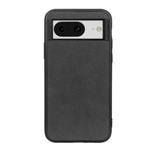 For Google Pixel 8 Two-color Calf Texture Shockproof Phone Case(Black)