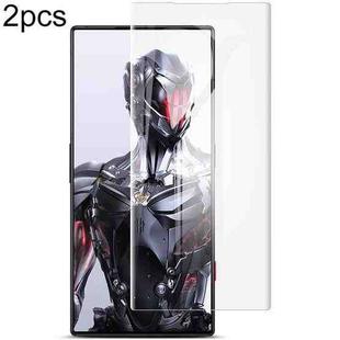 For ZTE nubia Red Magic 8 Pro / 8 Pro+ 2pcs imak Curved Full Screen Hydrogel Film Protector