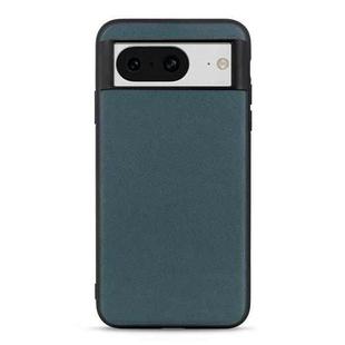 For Google Pixel 8 Lambskin Texture Genuine Leather Phone Case(Green)