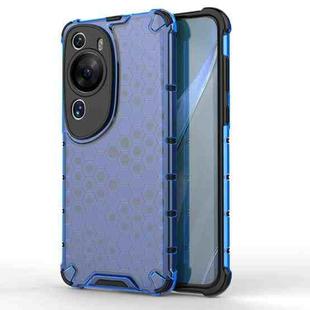 For Huawei P60 Art 4G Honeycomb Phone Case(Blue)