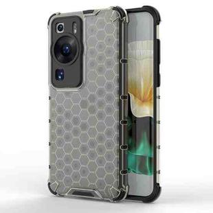 For Huawei P60 / P60 Pro Honeycomb Phone Case(Black)