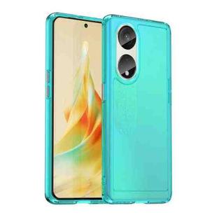 For OPPO A1 Pro 5G Candy Series TPU Phone Case(Transparent Blue)