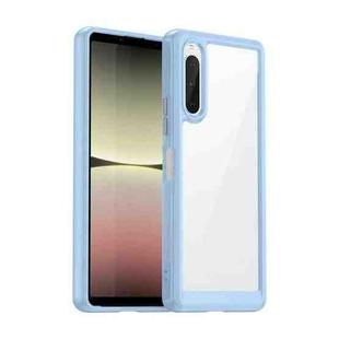 For Sony Xperia 10 V Colorful Series Acrylic + TPU Phone Case(Blue)