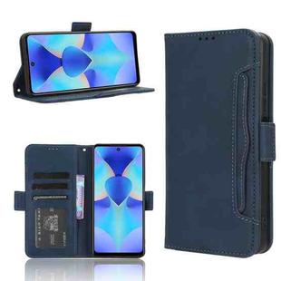 For Tecno Spark 10 Pro / K17 Skin Feel Calf Texture Card Slots Leather Phone Case(Blue)