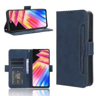 For Infinix Hot 30 Play Skin Feel Calf Texture Card Slots Leather Phone Case(Blue)