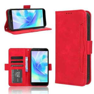 For Doogee X97 / X97 Pro Skin Feel Calf Texture Card Slots Leather Phone Case(Red)