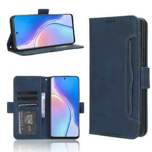 For Huawei Maimang 20 Skin Feel Calf Texture Card Slots Leather Phone Case(Blue)