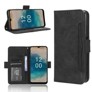 For Nokia G22 4G Skin Feel Calf Texture Card Slots Leather Phone Case(Black)