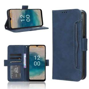For Nokia G22 4G Skin Feel Calf Texture Card Slots Leather Phone Case(Blue)