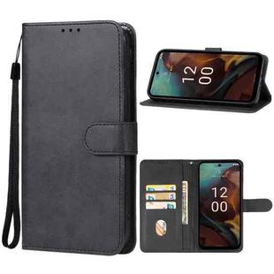 For Nokia XR21 Leather Phone Case(Black)