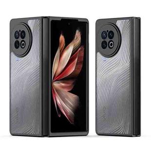 For vivo X Fold+ DUX DUCIS Aimo Series TPU + PC Frosted Feel Phone Case(Black)