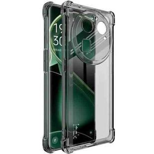 For OPPO Find X6 5G imak Shockproof Airbag TPU Phone Case(Transparent Black)