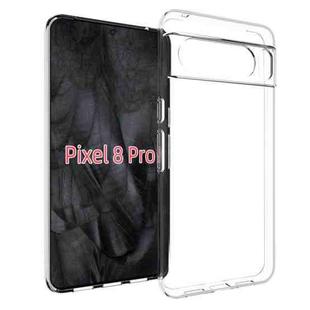 For Google Pixel 8 Pro Waterproof Texture TPU Phone Case(Transparent)