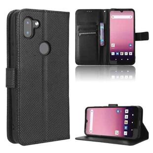 For Orbic Q10 4G Diamond Texture Leather Phone Case(Black)