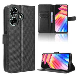 For Infinix Hot 30 Play Diamond Texture Leather Phone Case(Black)