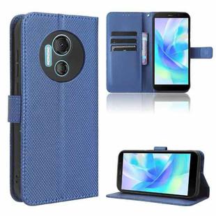 For Doogee X97 / X97 Pro Diamond Texture Leather Phone Case(Blue)