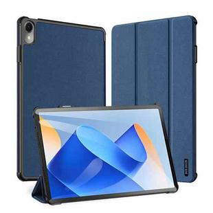 For Huawei MatePad Pro 11 2023 DUX DUCIS Domo Series Magnetic Flip Leather Tablet Case(Blue)